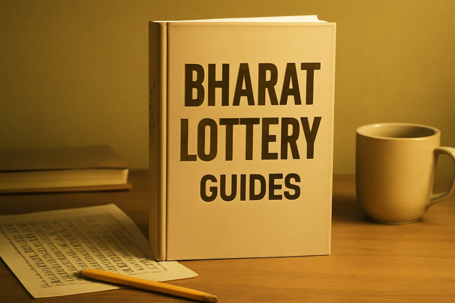A neutral informational scene representing Bharat Lottery Guides.
