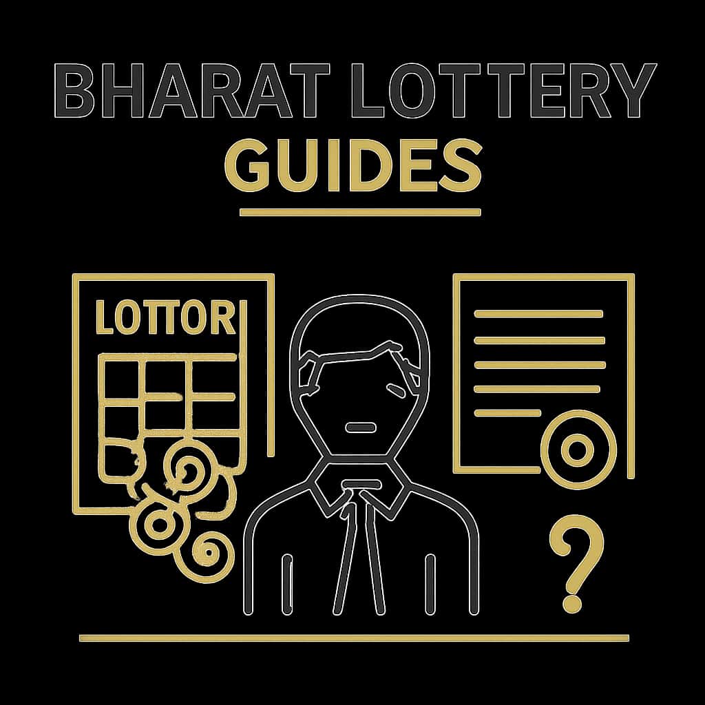 A diagram illustrating features of Bharat Lottery Guides.
