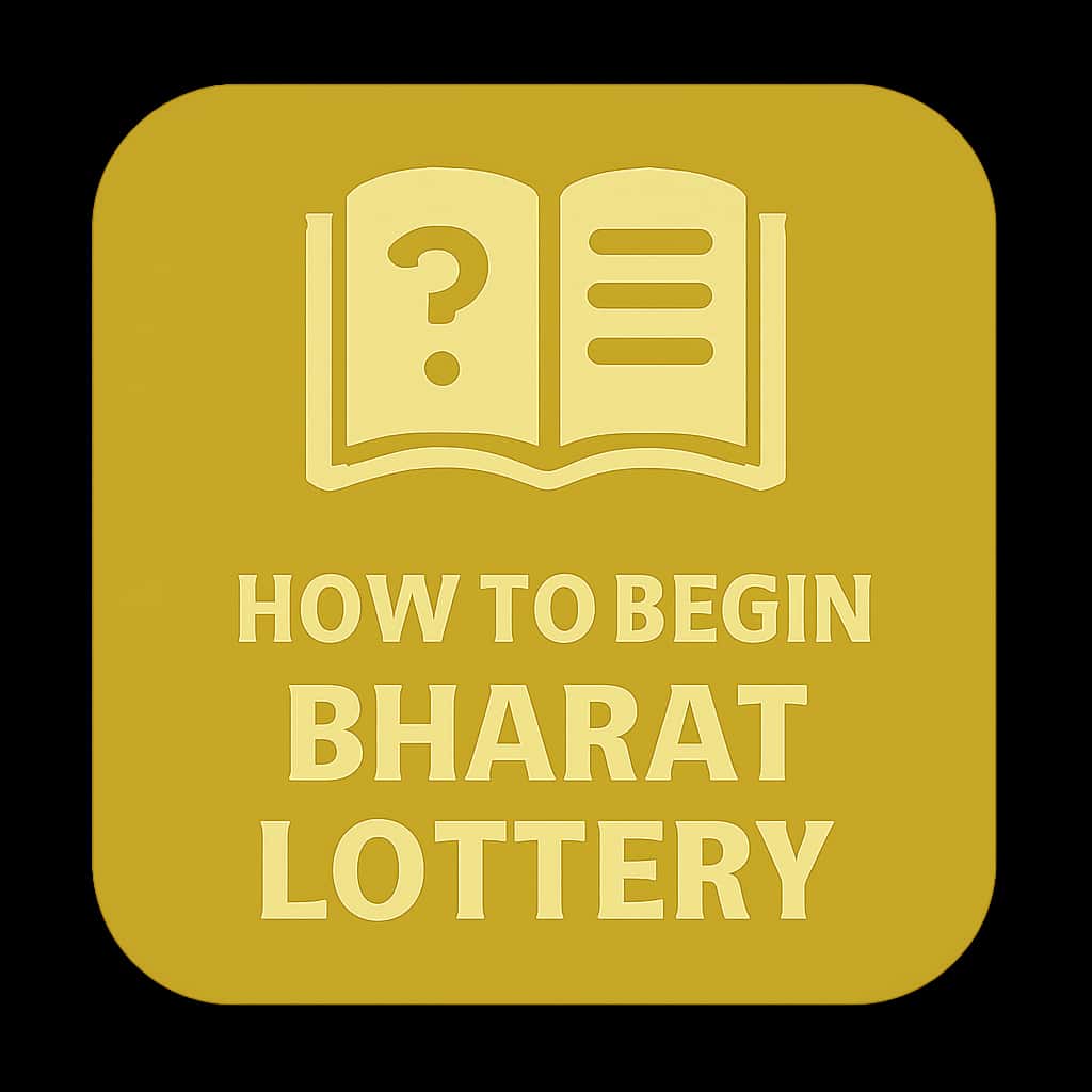 Icon representing the guide for starting with Bharat Lottery.