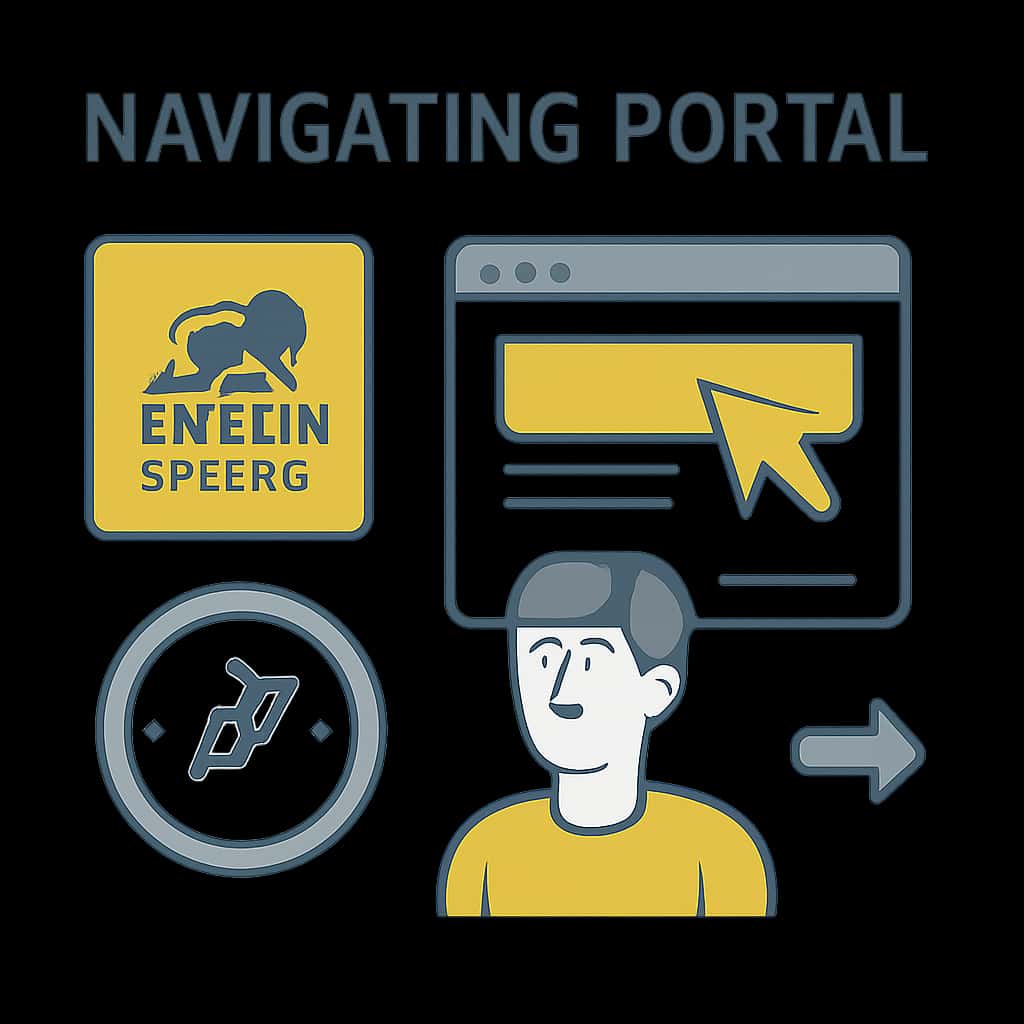 An educational diagram showing key features of the Bharat Lottery Portal.