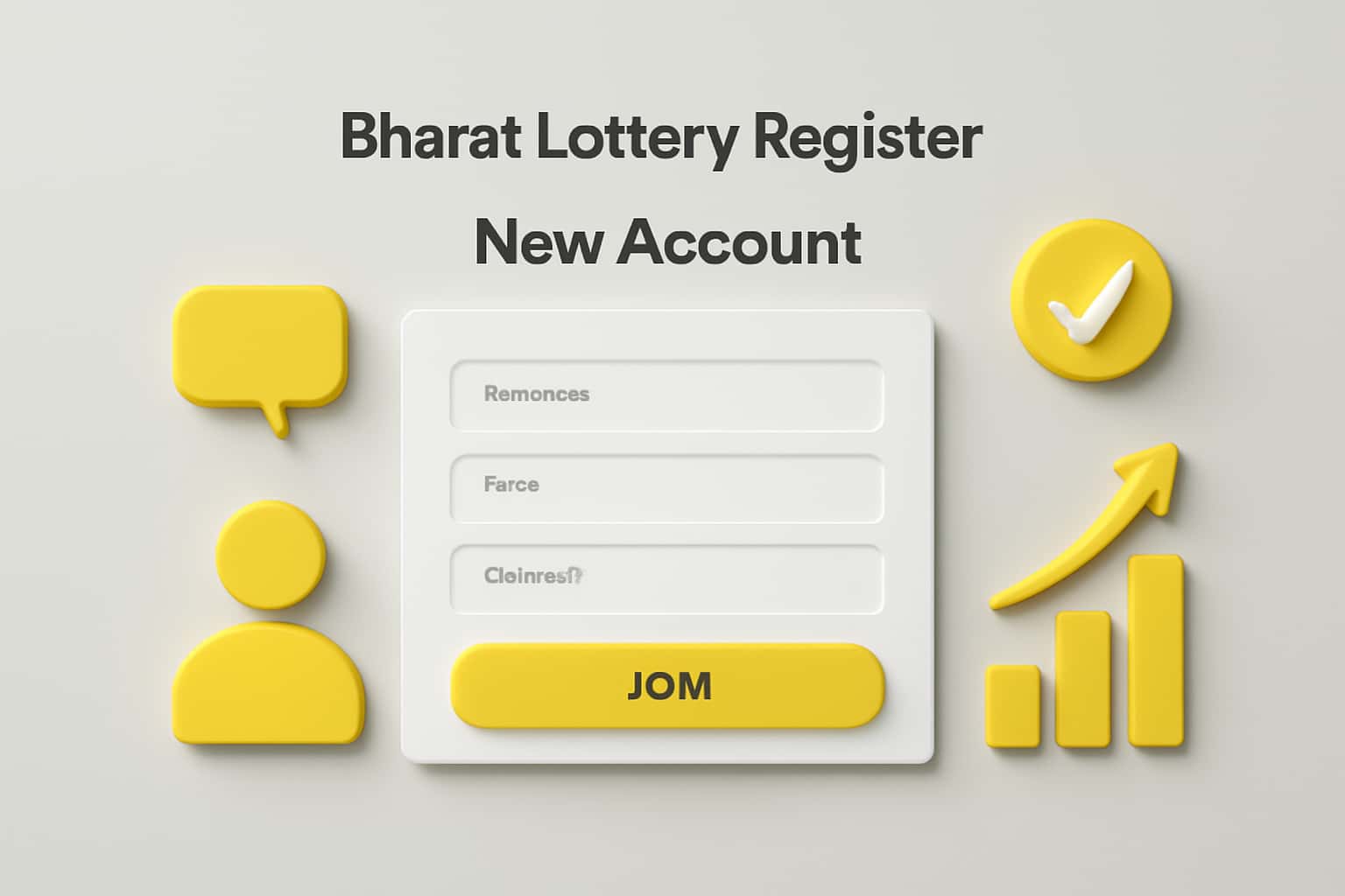 Bharat Lottery Register - New Account Interface