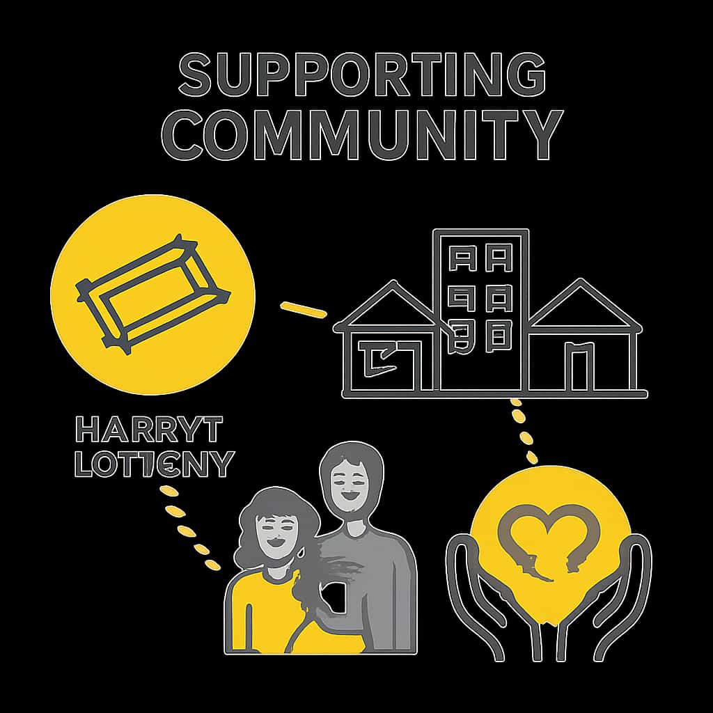 An educational diagram related to the Bharat Lottery Community.