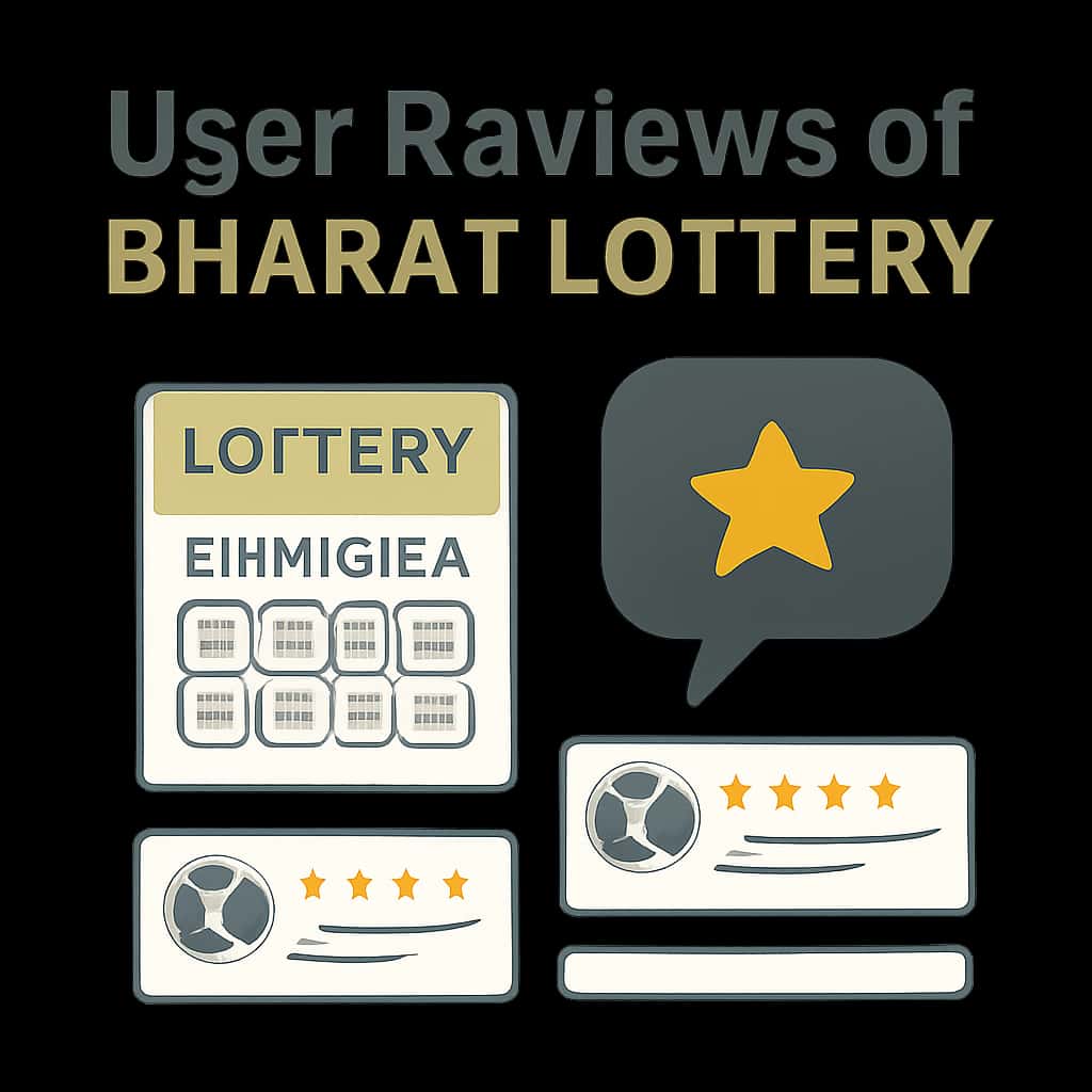 Illustration related to user reviews of Bharat Lottery
